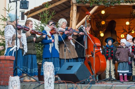 Rozświetlenie choinki na Placu Hoffa